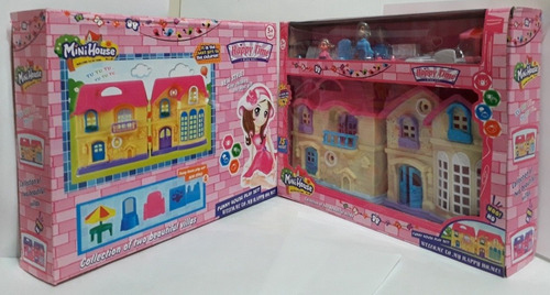 Imagen 2 de 5 de Mini Casita De Juguete Con Accesorios