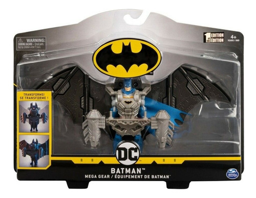 Dc Batman Mega Gear Muñeco Figura Con Accesorios Deluxe