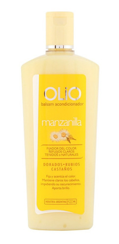 Olio Balsamo Acondicionador Para El Cabello De Manzanilla