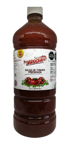 Salsa De Tomate Preparada La Jarocha Caja Con 6 Botellas