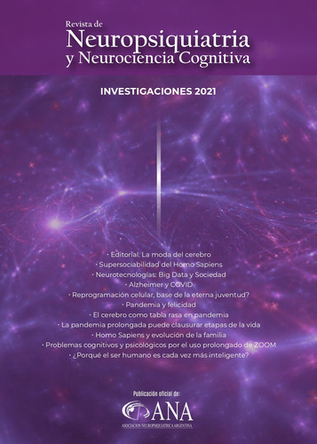 Revista Neuropsiquiatria Y Neurociencia Cognitiva Nº21