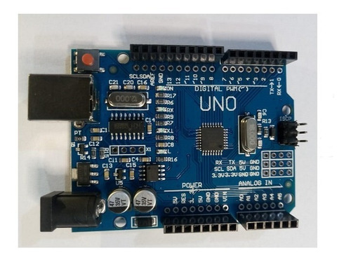 Compatível Arduino Uno R3 Atmega328 Smd Com Cabo Usb