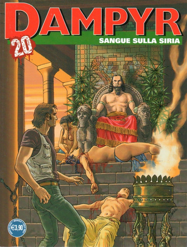 Dampyr N° 245 - Sangue Sulla Siria - 100 Páginas Em Italiano - Sergio Bonelli Editore- Formato 16 X 21 - Capa Mole - 2020 - Bonellihq Cx450 H23