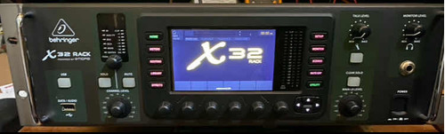 Consola Digital X32 Formato Rack Behringer Impecable