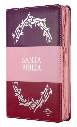 Santa Biblia Rv1960 Corona Letra Grande Cierre Índice 3 Tono