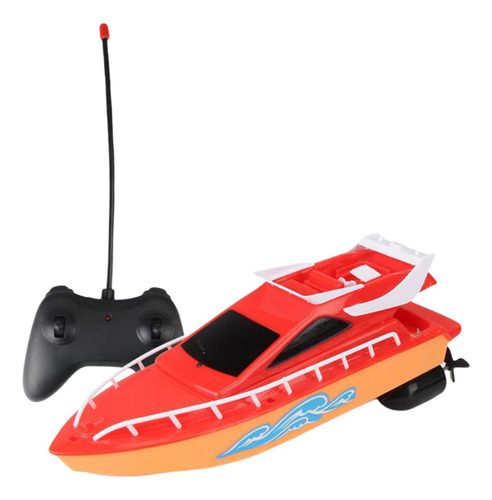 Barcos Rc Rápidos Juguetes Acuáticos Piscinas Lagos Rojo -