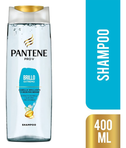  Shampoo Pantene Brillo Micelar 400 Ml