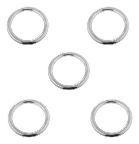 Imagem 7 de 11 de Conjunto De 10 Anéis De Vedação Em Aço Inoxidável Para