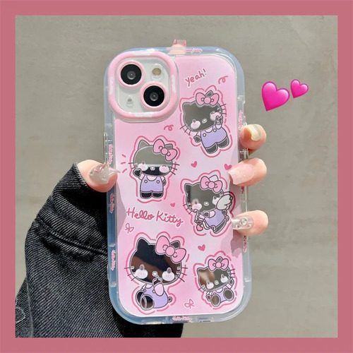 Carcasa De Lujo Con Forma De Espejo Rosa Con Forma De Kit Para iPhone 11, 16, 16e, 11
