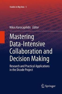 Libro Mastering Data-intensive Collaboration And Decision...