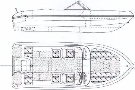 Lancha Bahamas 490 Sport Okm Sin Motor