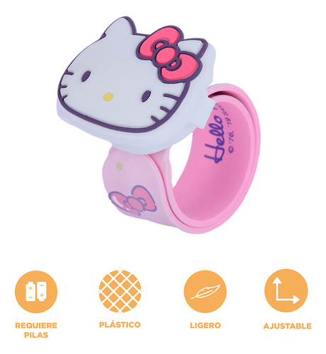 Reloj Hello Kitty Original Sanrio Correa Ajustable Original