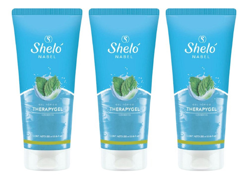 3 Pack Gel Tópico Therapygel Shelo