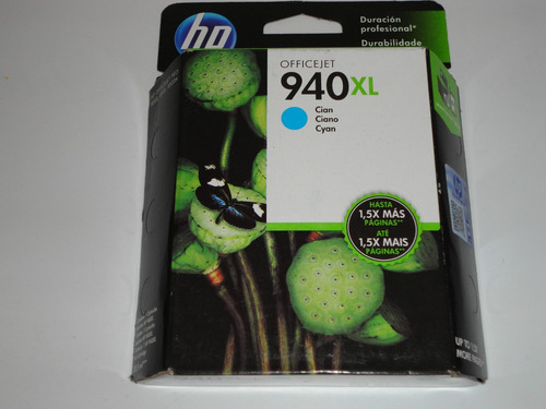 Cartucho Hp 940 Xl 940xl Cian C4907al 8000 8500 Original