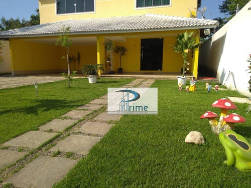 Casa Com 5 Dormitórios À Venda, 406 M² Por R$ 950.000,00 - Itaupuaçu - Maricá/rj - Ca0568