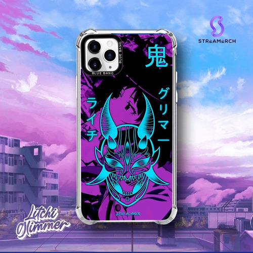 Funda Para Celulares Hológrafica Litchi Glimmer Streamerch