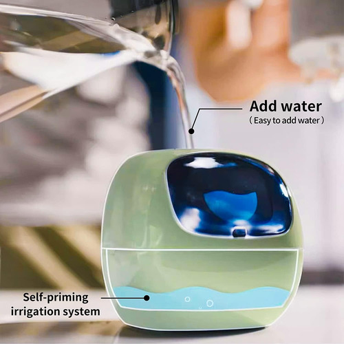 Maceta Robot Con Inteligencia Artificial Plant Ivy Amarilla