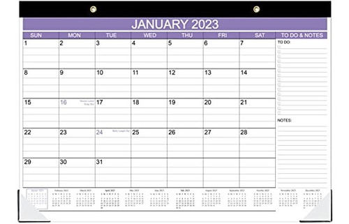 Calendario De Escritorio 2023, Calendario De Pared, 12 Meses