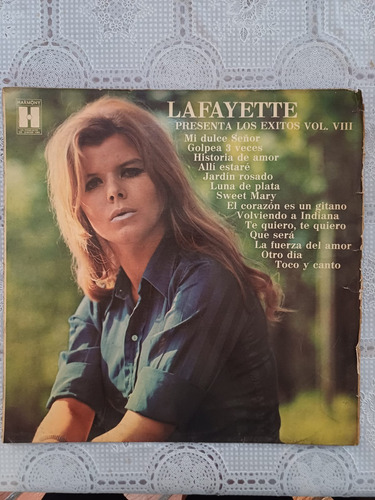 Lafayette Presenta Los Exitos Vol. Viii Vinilo