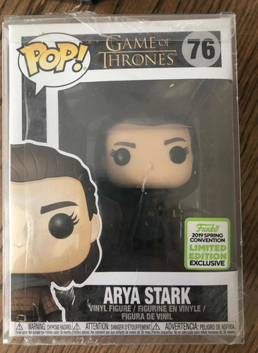 Funko Pop! Arya Stark 76 Exclusivo, Edición Limitada