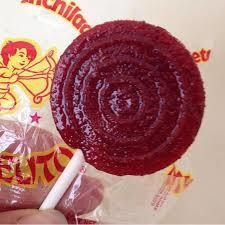 2 Bolsas Paletas Miguelito Raqueta Sabor Grosella Con Chile