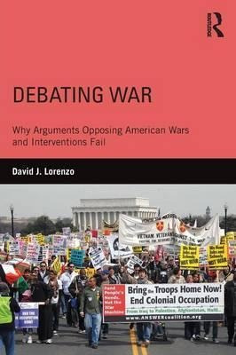 Debating War - David J. Lorenzo (paperback)