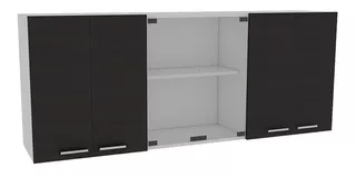 Gabinete Superior De Cocina Wengue/vidrio