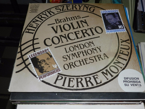 Vinilo 2812 - Brahms Concierto Para Violin Y Orquesta- 