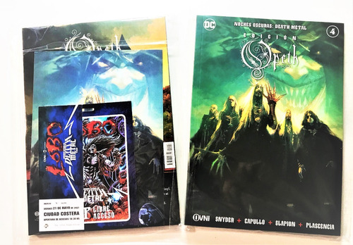 Noches Oscuras Death Metal 4 Edición Opeth Ovni En Stock
