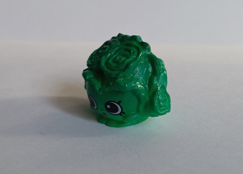 Mini Figura Shopkins Lechuga Kris P. Lettuce (Usado)