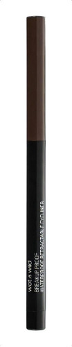 Delineador Retractil Wet N Wild Breakup Proof Black Brown