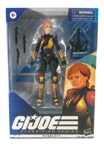 Hasbro Gi Joe Classified Series Scarlett