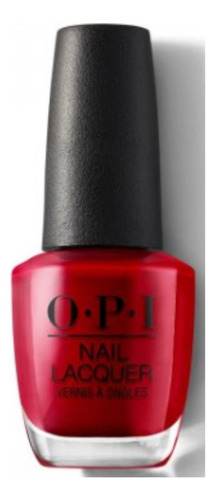 01 Unidade Opi Red Hot Rio (vermelho Rubi) Com 15ml