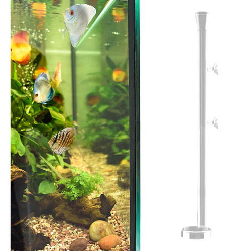 Elegante Tubo De Alimentación De Vidrio Para Criaturas 45cm