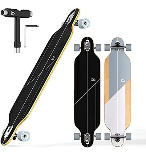 M Merkapa Skateboard Cruiser De 41 Pulgadas Con Caída