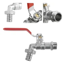 Comprar Torneiras Tanque E Jadim Esfera Em Metal Com Bico 1\u002F2 X 3\u002F4