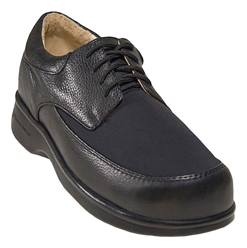 Zapato Para Diabetico Titan Con Cordon-color Negro-blunding