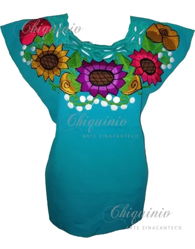 Blusas chiapanecas modernas sale
