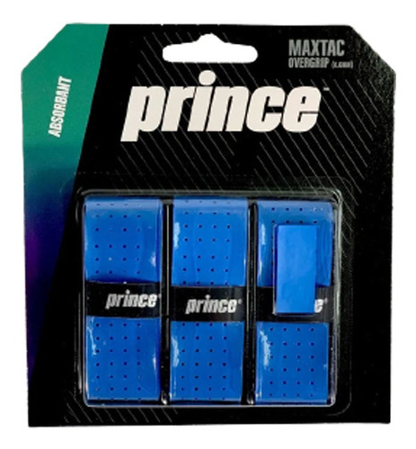 Overgrip Prince Maxtac Blue Perforado X3 