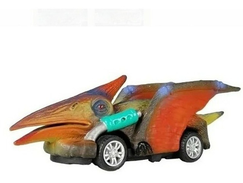 Imagen 4 de 9 de Set X6 Vehiculos Dinosaurios C/ Ruedas Auto Pull Back Ultrax