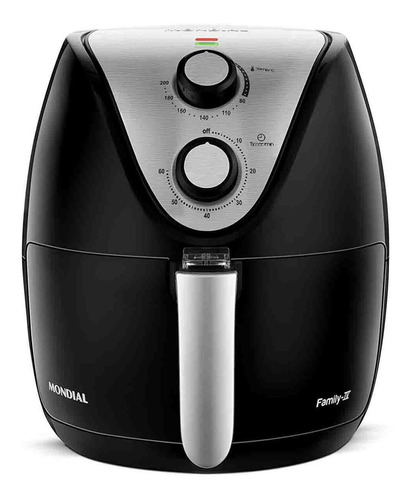 Fritadeira Airfryer Mondial Familia 1500w 3,5l Cor Preto 220V