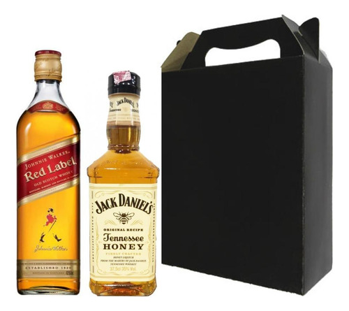 Kit Presente - Whisky ( Red Label / Jack Daniel's - Honey)