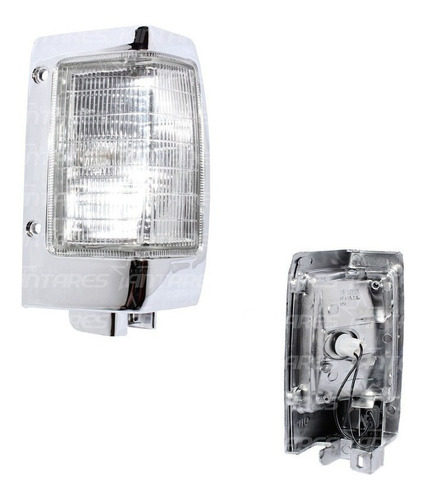 Farol Punta Cromado Rh Nissan D21 2400 Ka24e-egi 1993 2004