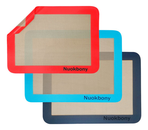 Nuokbony Silicona Alfombrilla Para Hornear Anti-stick Reutil