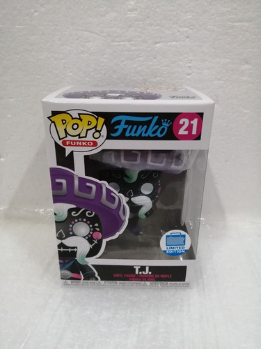 Funko Shop Pop Tj Black Spastik Plastik Con Protector Nuevo (Usado)