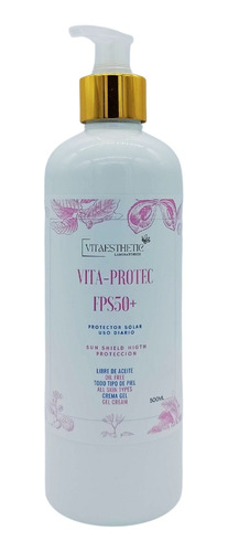 Vita-protec Bloqueador Solar Fps50 Todo Tipo Piel 500ml