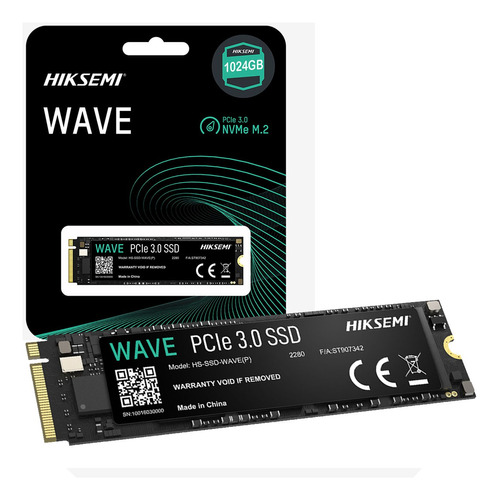 Disco Solido 1024gb Ssd M.2 Nvme Hiksemi Wave 2450mb/s Pc