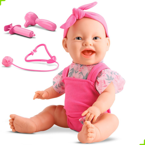 Boneca Lovely Babies Dodoi Bebe Bambola Grande 34 Cm