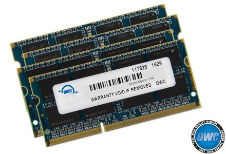 Owc 32gb (4x8gb) Pc3-12800 Ddr3l 1600 Mhz So-dimm De 204 Pin