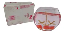 Comprar Vela Rosa Cristal Curvo Artículos Modernos De Decoración 